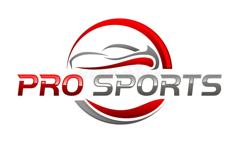 Pro спортивная машина иллюстрация вектора Pro спортивная машина иллюстрация вектора