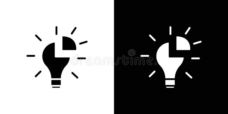 Problem solving skills icon Flat art illustration in outline vector illustration