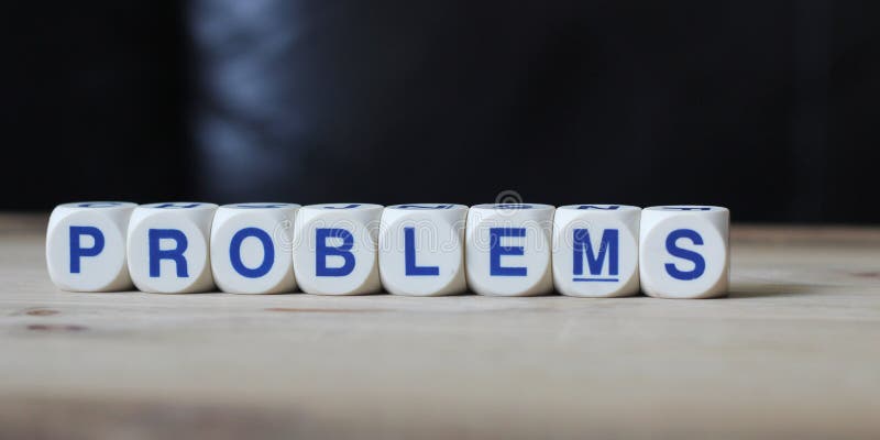 problemi immagine stock problemi immagine stock