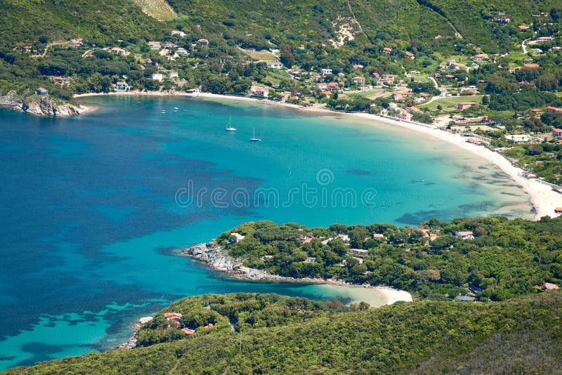 Procchio, Elba-Insel. Italien. stockbilder Procchio, Elba-Insel. Italien. stockbilder