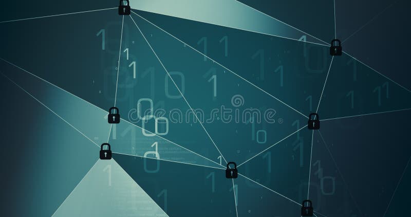 Proces informatic de inovare digitală în știință royalty free illustration