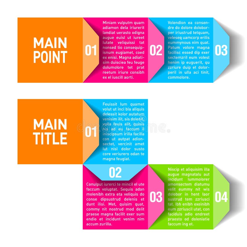 Process chart module royalty free illustration