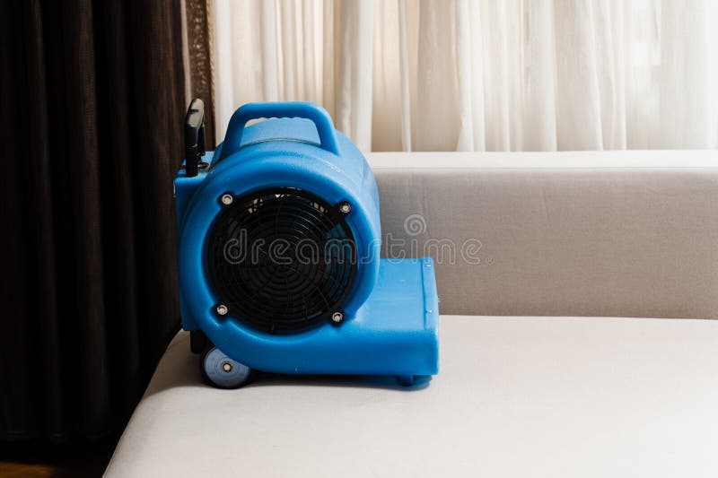 Floor dryer blower fan machine in bathroom drying wet floor Stock Photo by  ©Thamkc 430883668