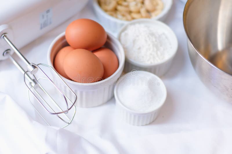 The Process of Making Homemade Sweet Dessert Bakery . Culinary