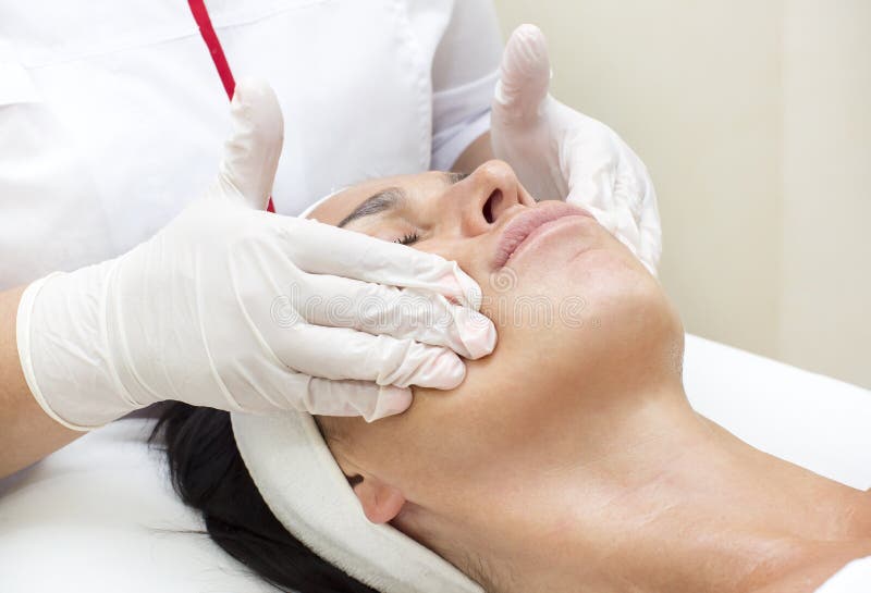 Process Of Massage And Facials Stock Image Image Of Healthy Face 77864275