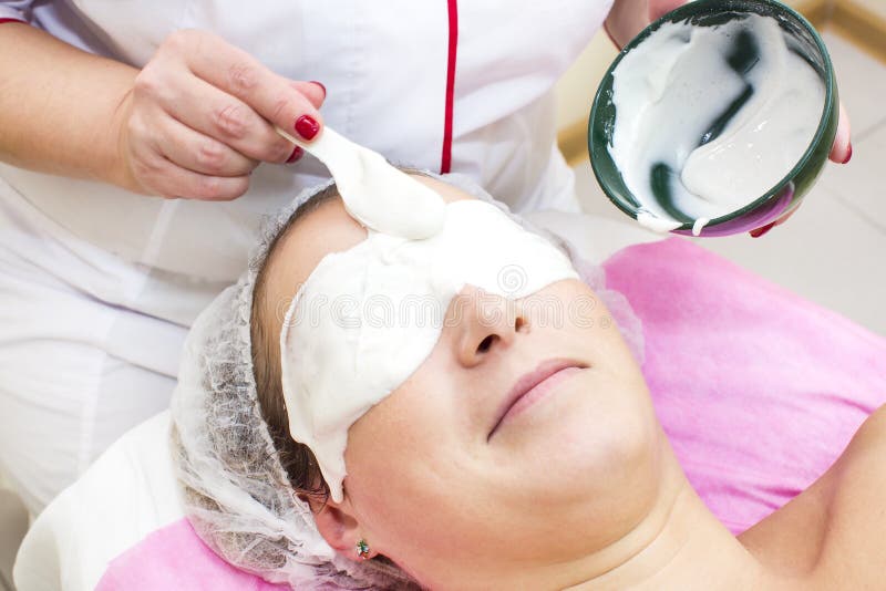 Process Of Massage And Facials Stock Image Image Of Facial Healthy 80326825