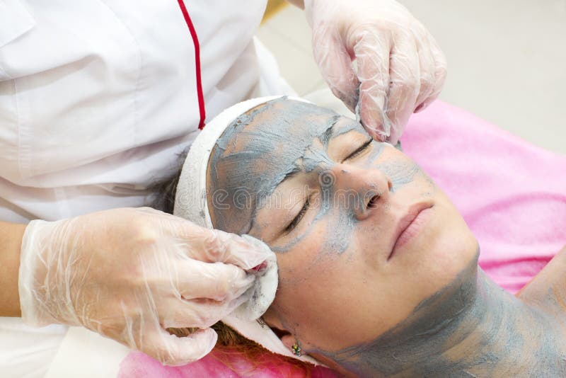 Process Of Massage And Facials Stock Image Image Of Facial Fresh 82335205