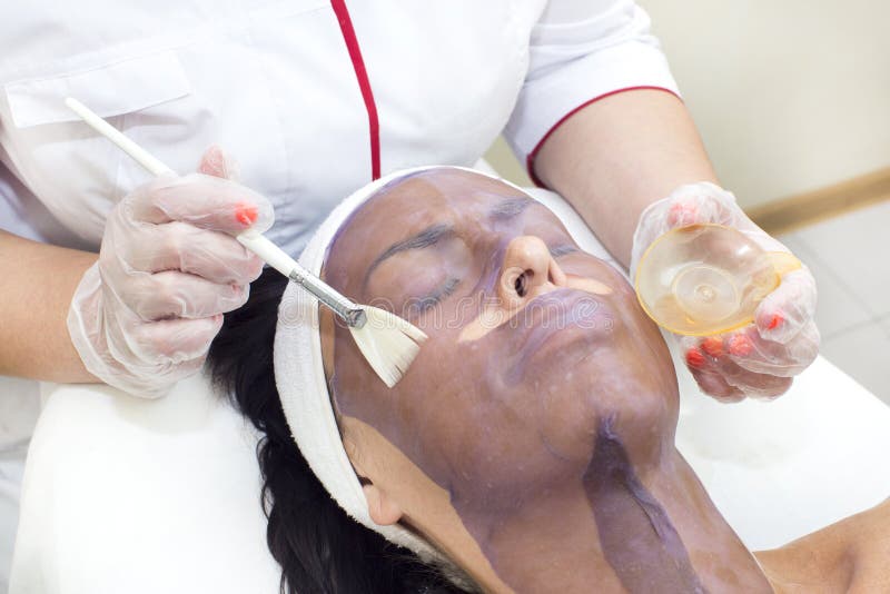 Process Of Massage And Facials Stock Image Image Of Beauty Clean 86159643