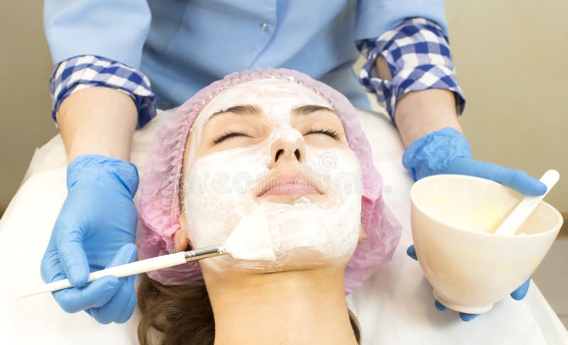 Process Of Massage And Facials Stock Image Image Of People Care