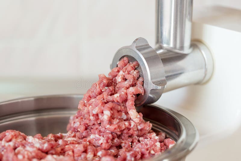 Meat grinding 2 stock image. Image of grinding, powered 30313343