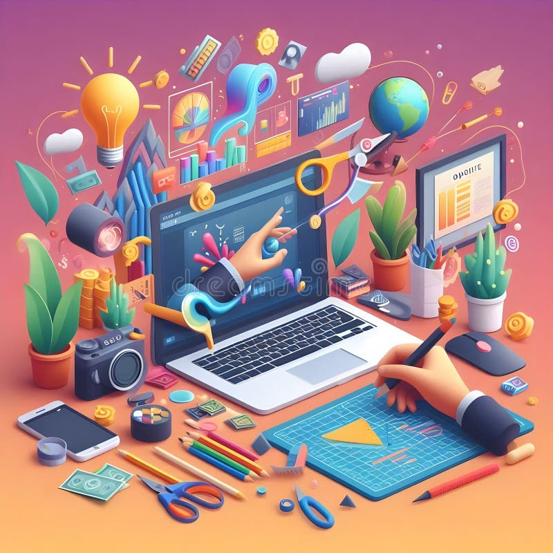 TRANSFORM BUSINESS INSIGHTS INTO REVENUE-GENERATING ACTIONS vector illustration