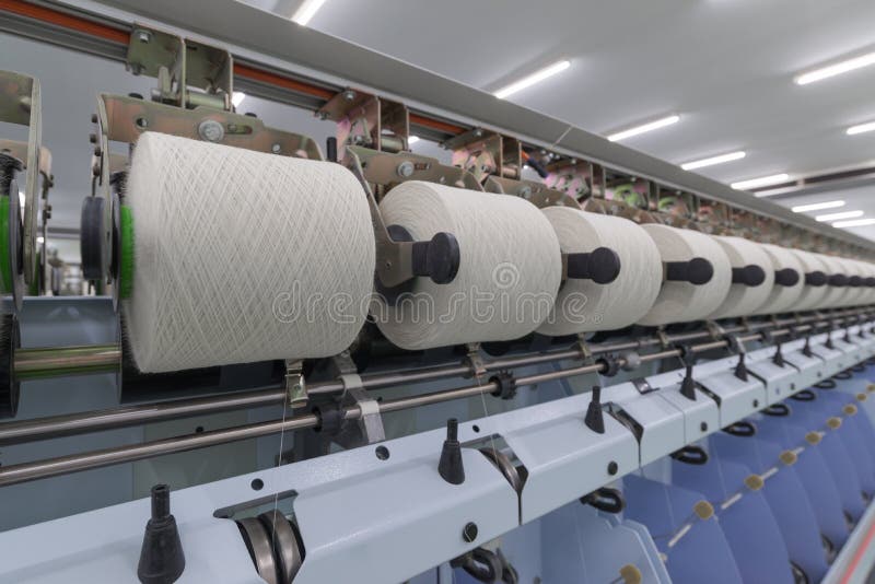 Wool Tops for Spinning Process Stock Image Image of cloth, thread