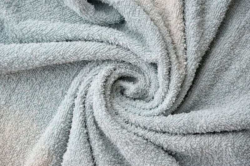 Processed collage of bath towel fabric texture. Background for banner, backdrop or texture stock image