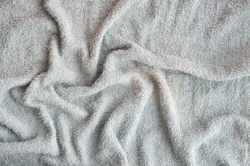 Processed collage of bath towel fabric texture. Background for banner, backdrop or texture stock photo