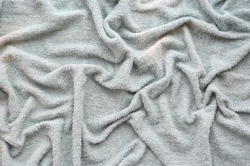 Processed collage of bath towel fabric texture. Background for banner, backdrop or texture royalty free stock images