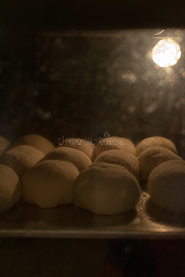 Processus de pirozhki russe traditionnel de tartes de préparation dans image libre de droits Processus de pirozhki russe traditionnel de tartes de préparation dans image libre de droits