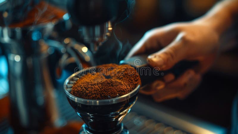 Procesul de fabricare a espressoruluiImagine generată de AI stock images