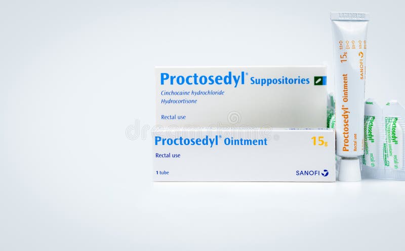 Proctosedyl塞剂和Proctosedyl软膏直肠用途氢化可体松和cinchocaine 