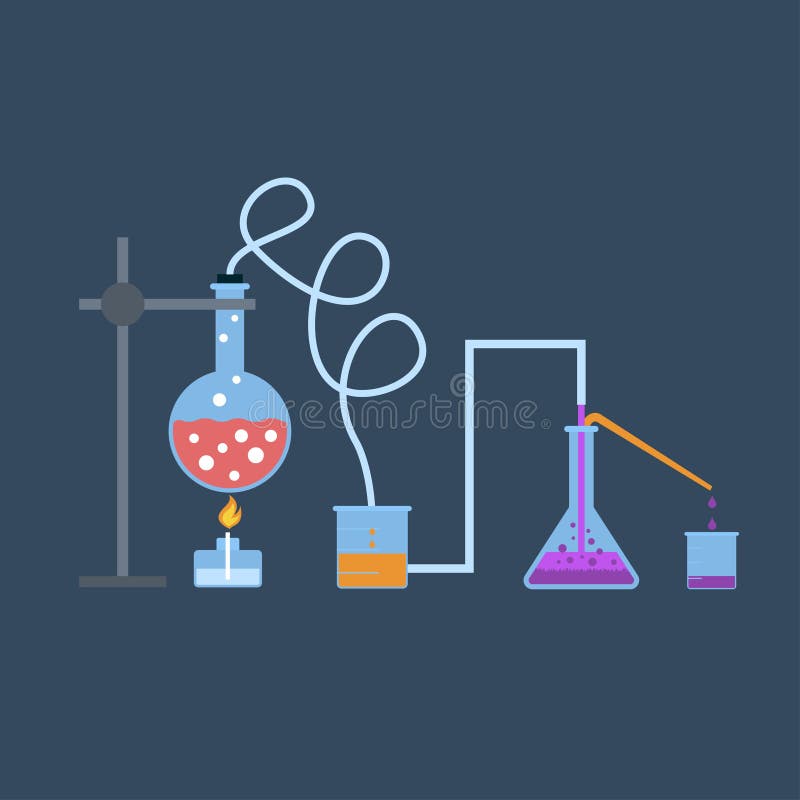 Chemistry infographics template showing various tests being conducted in laboratory glassware using colorful chemical solutions and reactions on a grey background conceptual of science and industry. Chemistry infographics template showing various tests being conducted in laboratory glassware using colorful chemical solutions and reactions on a grey background conceptual of science and industry