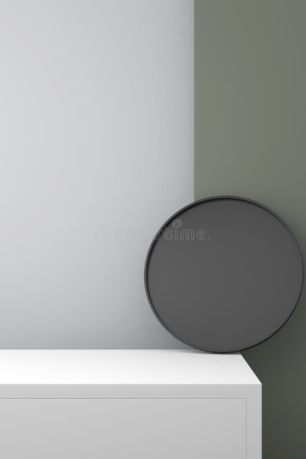 Product display design. 3D rendering. 3D background design.