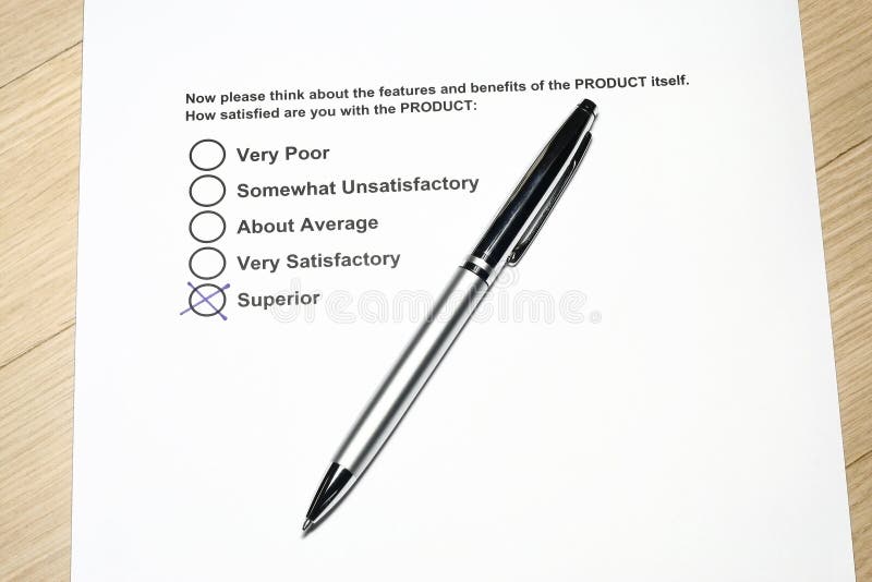 Product Feedback Survey form many uses for company survey
