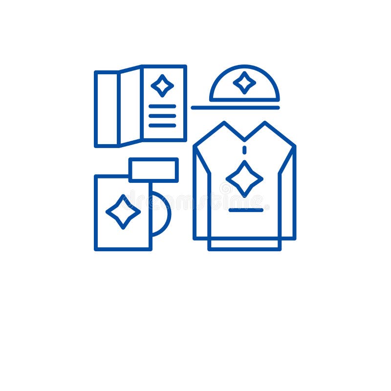 Product het brandmerken het concept van het lijnpictogram Product die vlak vectorsymbool, teken, overzichtsillustratie brandmerke stock illustratie Product het brandmerken het concept van het lijnpictogram Product die vlak vectorsymbool, teken, overzichtsillustratie brandmerke stock illustratie