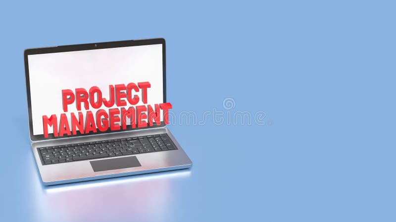 The Product management for Business concept 3d Rendering stock illustration