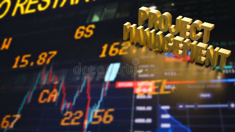 The Product management for Business concept 3d Rendering royalty free illustration