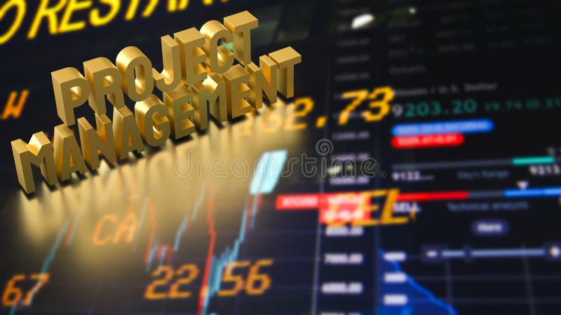 The Product management for Business concept 3d Rendering stock illustration