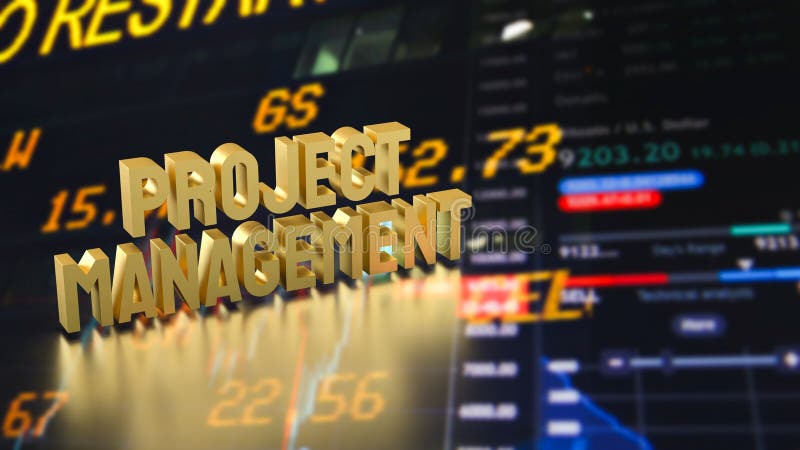 The Product management for Business concept 3d Rendering royalty free illustration