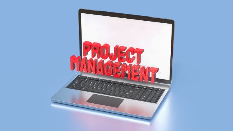 The Product management for Business concept 3d Rendering stock illustration