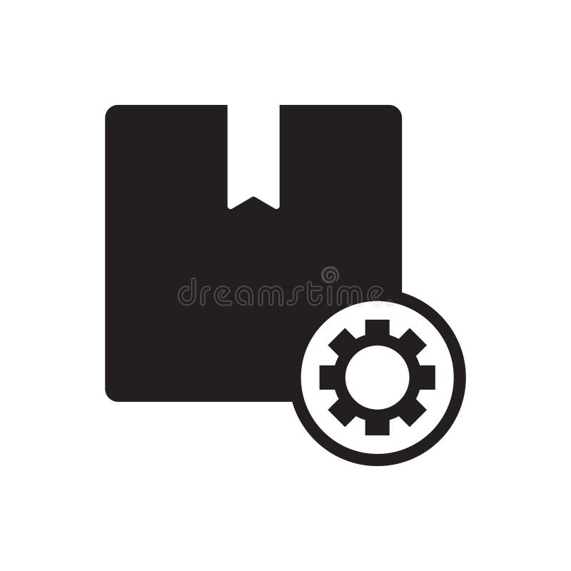 Product Management Icon - Box Packaging vector illustration