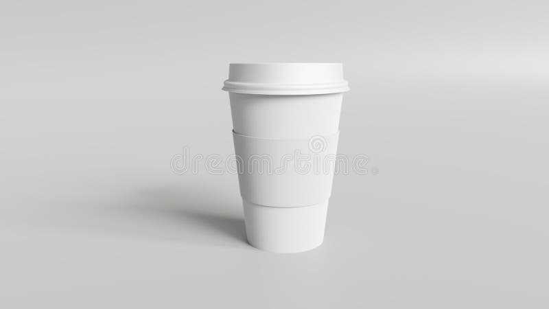 Download Coffee Cup Mockup 3d Render Stock Illustration ...