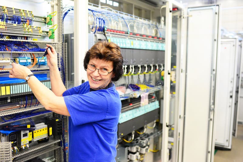 Production and assembly of microelectronics in a hi-tech factory royalty free stock photos Production and assembly of microelectronics in a hi-tech factory royalty free stock photos