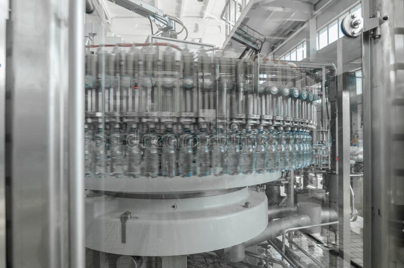 For the Production of Plastic Bottles Factory Stock Photo Image of