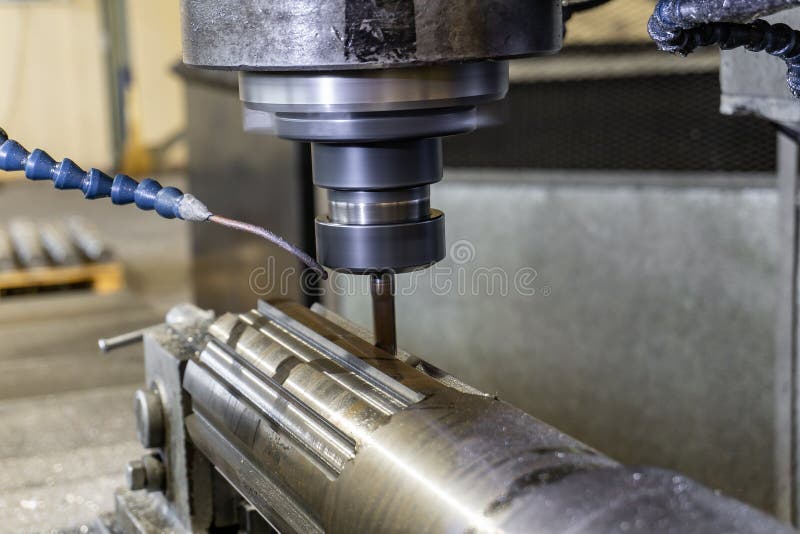 Production of a Spline Shaft on a CNC Milling Machine with a Quick