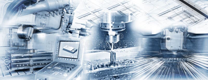 Výroba stroj, a svařování a konstrukce kreslení v průmyslový operace.