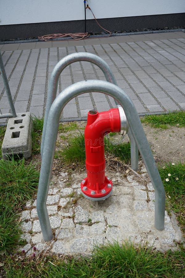 Fire Water Suction Connection in Berlin, Germany Stock Photo Image of