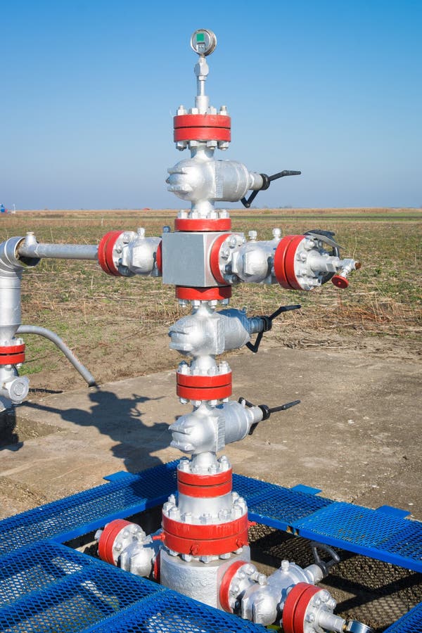 Production wellhead stock photo. Image of tool, generation 46713084