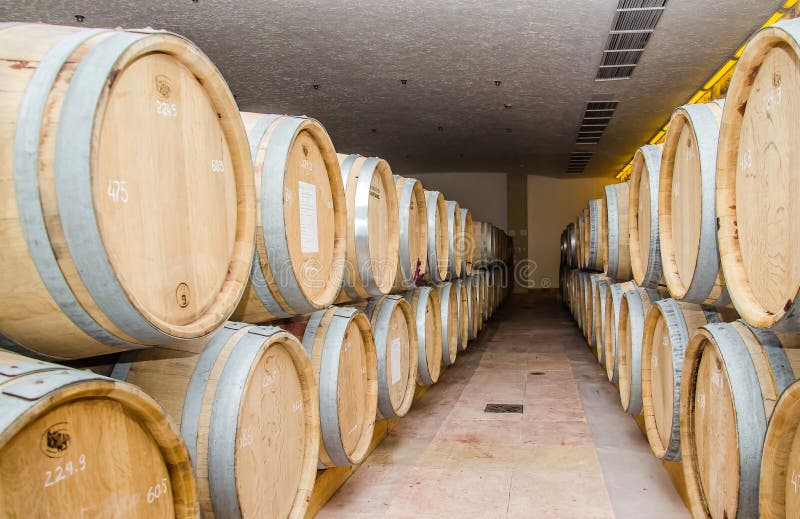 Production of wine stock image. Image of brown, dark 37210979