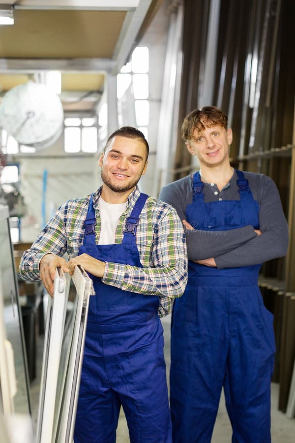 Production Workers in Coverall Stock Image Image of protection