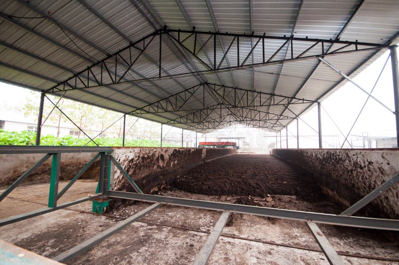 Organic fertilizer production line in Anhui province, China. Organic fertilizer production line in Anhui province, China