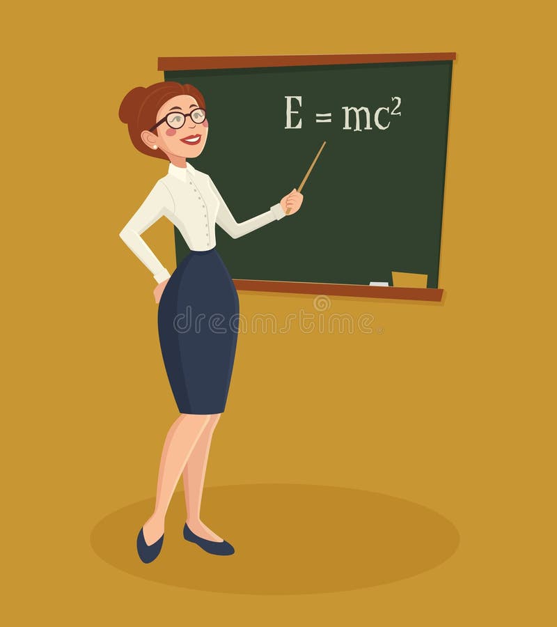 Professeur Woman Illustration illustration stock Professeur Woman Illustration illustration stock