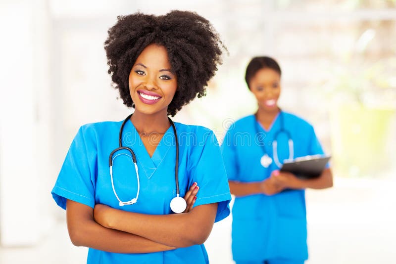 Professional african nurse royalty free stock photos Professional african nurse royalty free stock photos