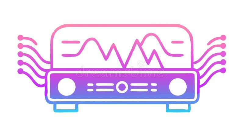 Professional Audio Mixer Control Panel, Sound Engineering, vector design Generative AI vector illustration