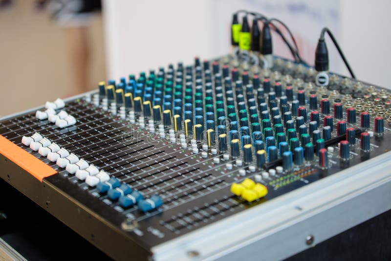 Professional Audio Sound Mixer Music Control, Electronic Device in