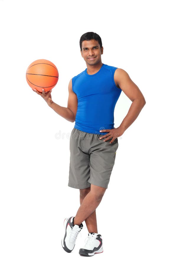 Professional Basketball Player Stock Image - Image of champion, full ...