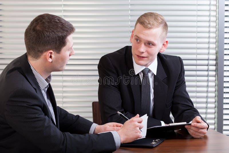 Professional business meeting stock images