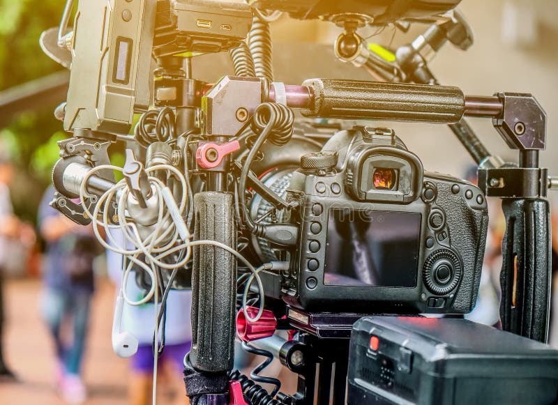Image of Film Production Crew Stock Image Image of broadcast, film 151508997