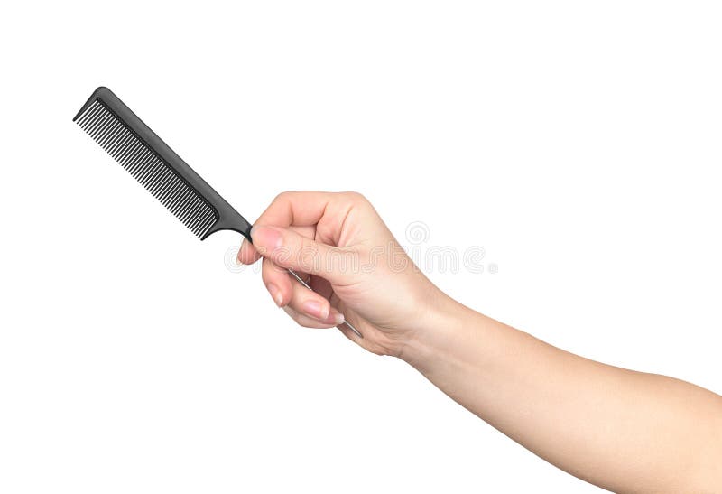 Hand comb her hair stock image. Image of female, caucasian 52411489